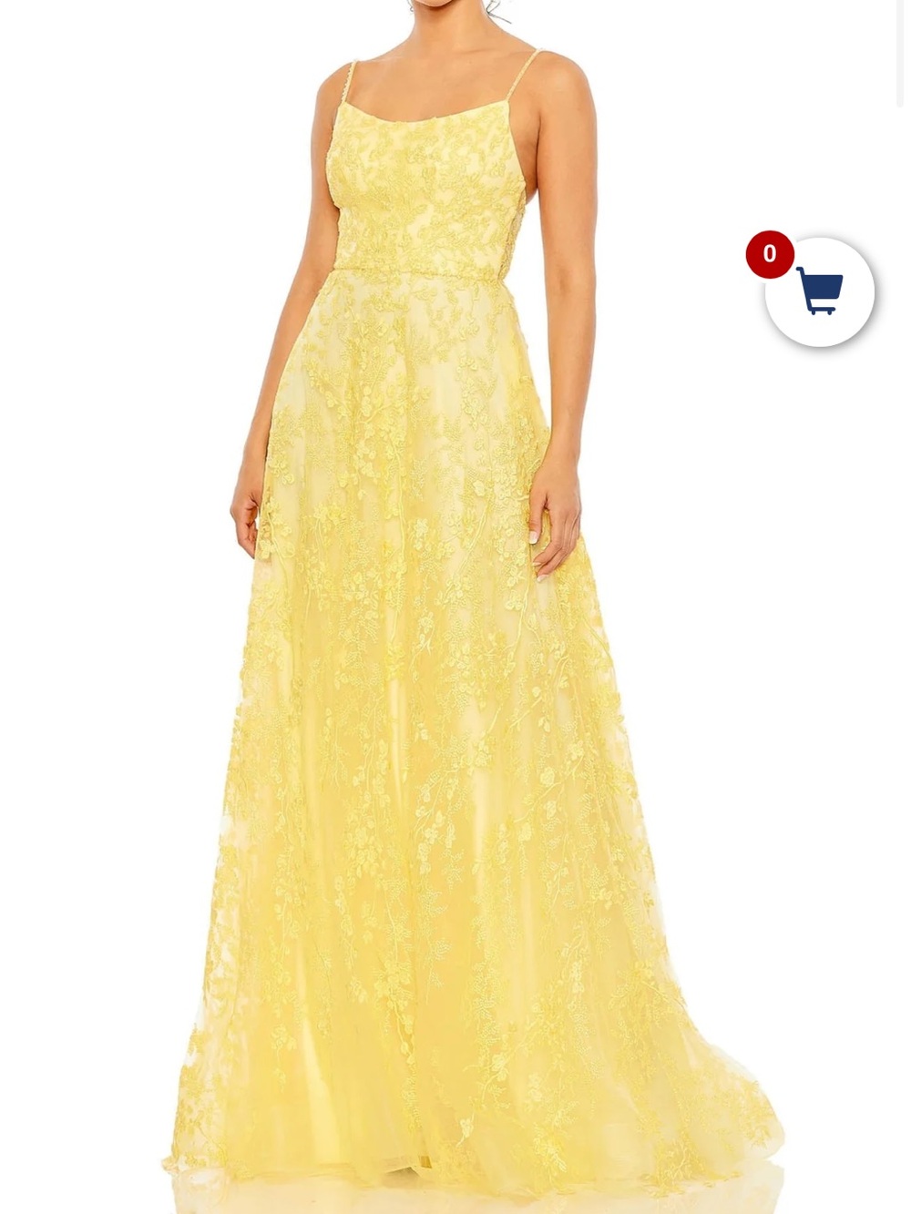 Mac Duggal Floral